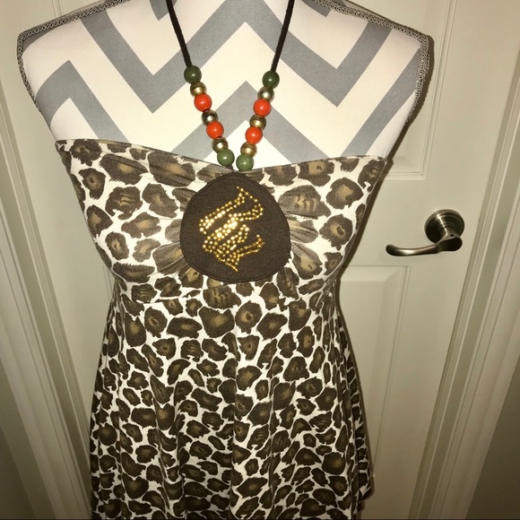 Leopard Halter By Rocawear Small - Picture 2 of 5